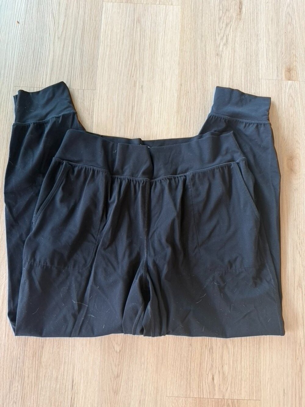 Soma 24/7 High Waist Jogger Max coverage knit Large Black
